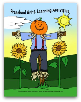 Preschool Art Activities and Printable Learning Activities