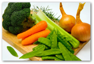 assortment of fresh vegetables