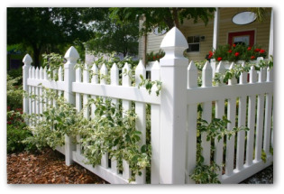 ornamental garden fence