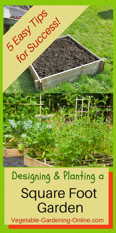 easy tips for square foot gardening success