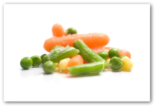 freezing vegetables