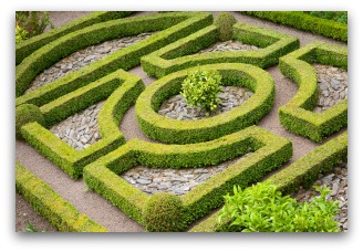 knot garden design example