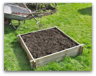 easy to build raised bed garden