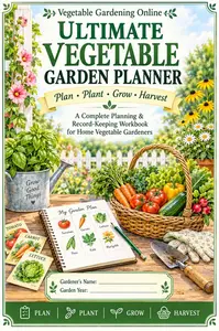 Free vegetable garden planner printable workbook