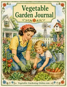 Free Vegetable Garden Journal Cover