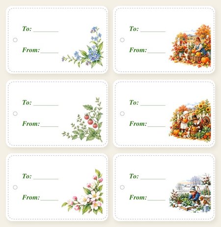 Free printable gift tags