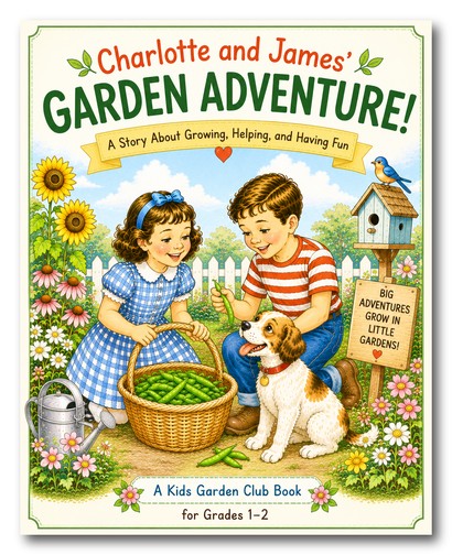 Charlotte and James Garden Adventure Storybook