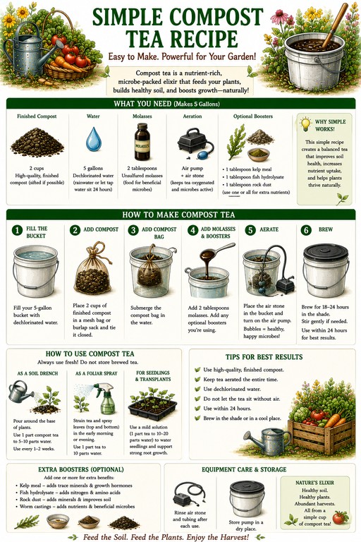 simple compost tea recipe