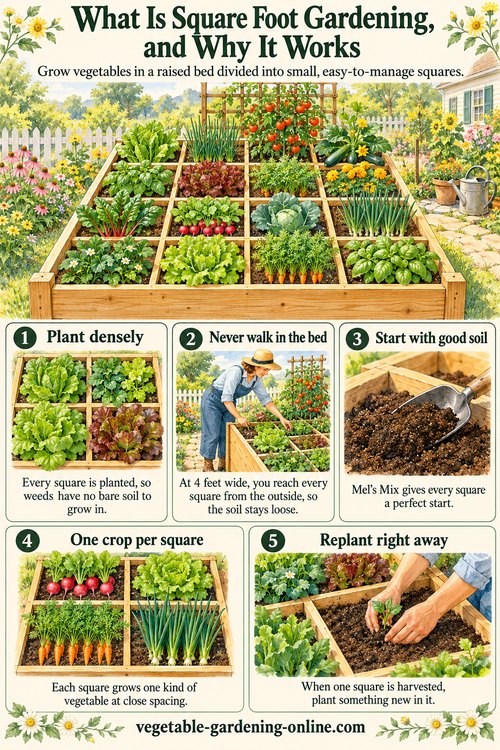 What is square foot gardening