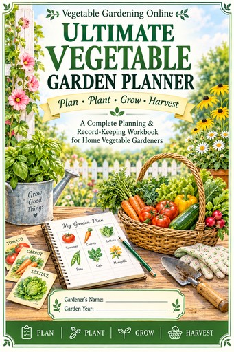 Ultimate vegetable garden planner: free printable planning and record-keeping workbook